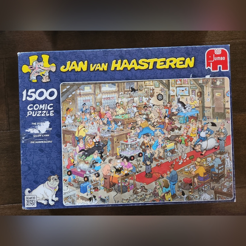 Jan van Haasteren Comic Puzzle - 1500 Pieces - Multicolor